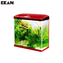 High Quality Glass Fish Tank Filtration Oxygen Supply Pump and LED Light